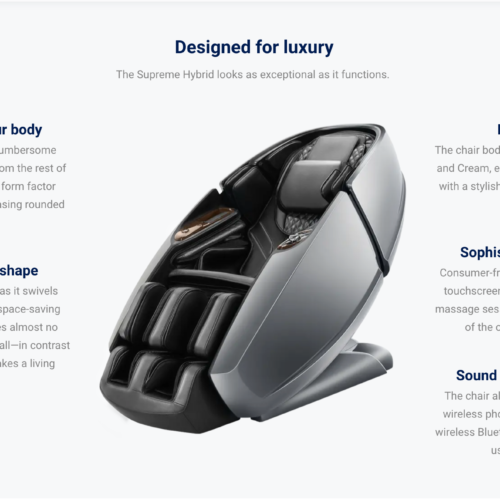Daiwa Supreme Hybrid 3D Massage Chair - Made in China - Image 5