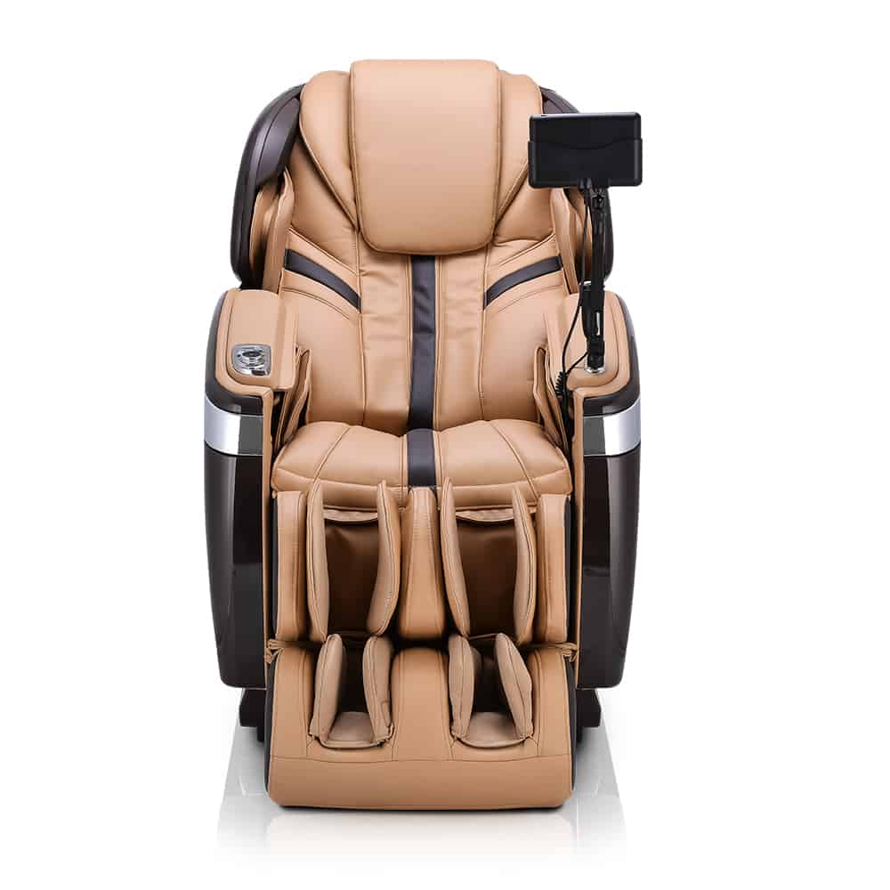 ogawa master drive 2.0 dark brown and sand massage chair